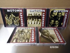 CD lot of 5 MOTOWN LEGENDS 3