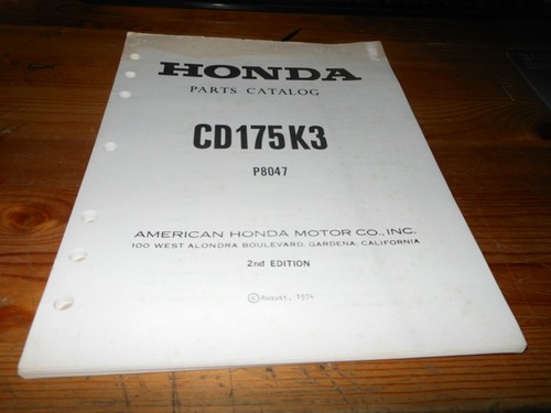 Honda oem parts - honda, list