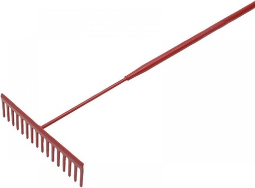 Asphalt rake flat teeth - asphalt,