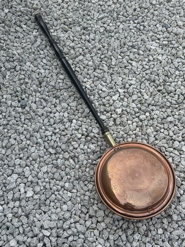 Antique copper long handled - antique,