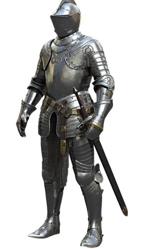 Medieval knight full suit - knight,