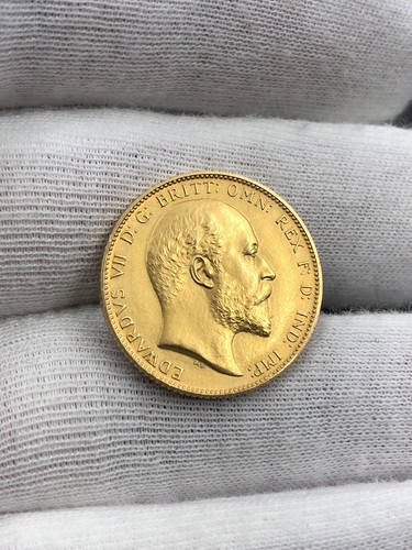 1902 gold proof - proof, sovereign