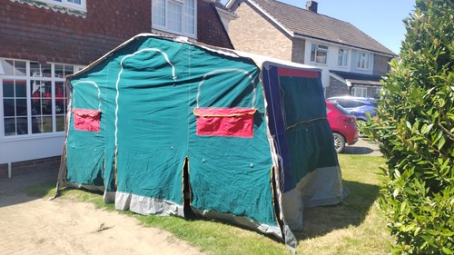 Raclet marathon trailer - raclet, tent