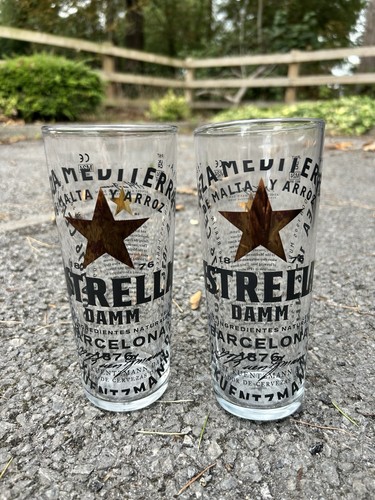 Estrella damm pint glass - damm, set