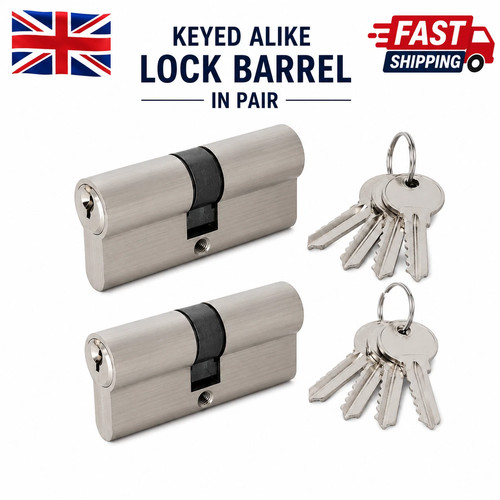 Keyed alike pair - pair, cylinder