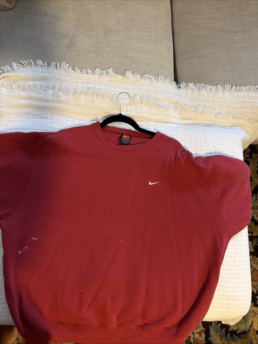 Vintage team nike red - vintage, crewneck