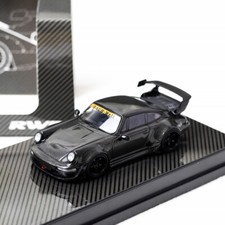Flame 1:64 Porsche RWB993 full carbon wide-body modified alloy car model