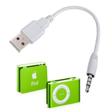 USB Charger Data Sync Cable lead  3rd 4th 5th 6th 7th Gen iPod shuffle