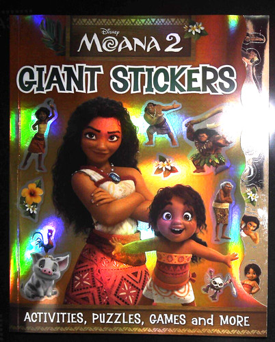 Moana giant sticker book - 2,
