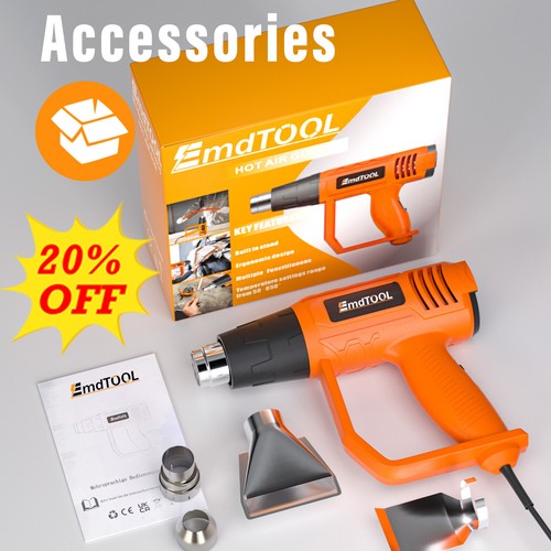 Electronic heat gun nozzles - electronic, 4