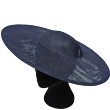 navy large fascinator hatinator millinery derby ascot race wedding hat base