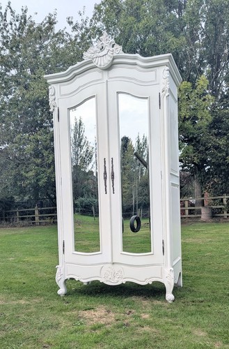 French armoire painted quality - french,