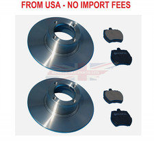 Pair of New Brake Rotors &