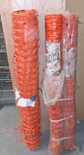 Safety Barrier visibility Fencing plastic x3 rolls