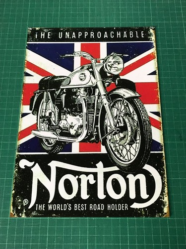Motorbike metal signs - tt,