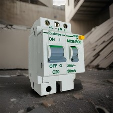 Crabtree Polestar RCBO 20 Amp