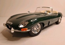 Burago Jaguar E Type Cabriolet 1961 British Racing Green 1:18 3026 