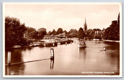 Vintage postcard marlow the - uk,