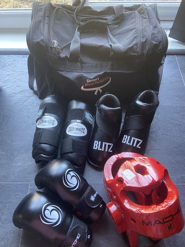Kids mma full sparring kit - mma,