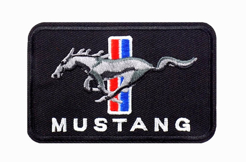 Ford mustang embroidered patch - embroidered,