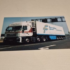 Geoff Hart Transport Iveco, Ferryline Forwarding Trailer Truck/Lorry Photo 6x4 
