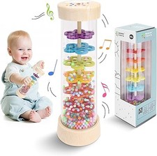 Wooden Baby Rattle Toys, 6-12M