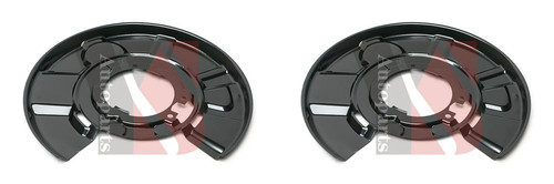 Rear left and - left,