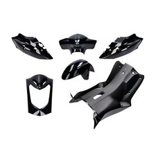 Tunr piece fairing kit black - kit,