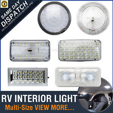 12V White LED Car Interior Light Dome Roof Ceiling Reading Lamp Motorhome Camper