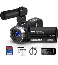 Delmodes 4K Video Camera