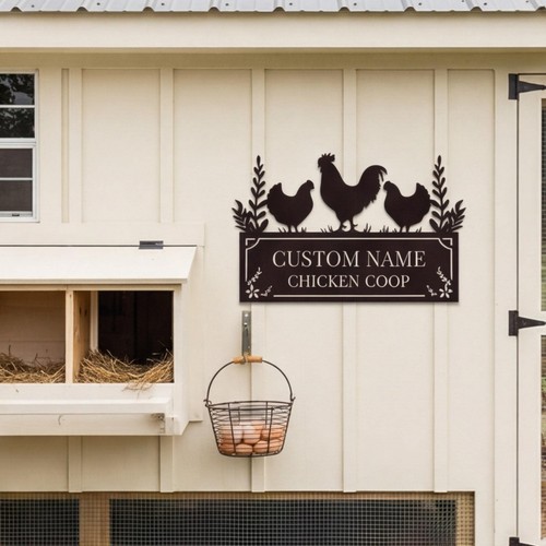 Custom chicken coop metal - custom,