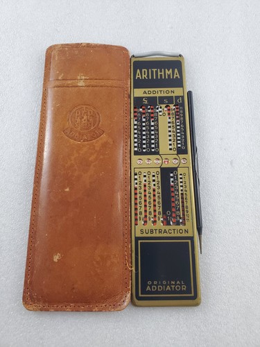 Vintage arithma addiator - vintage,