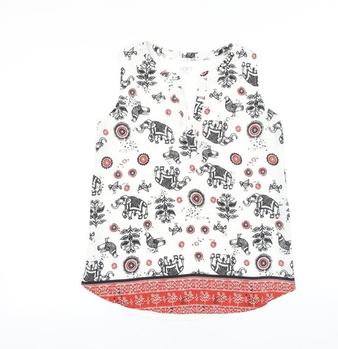 Loft womens white geometric - womens,