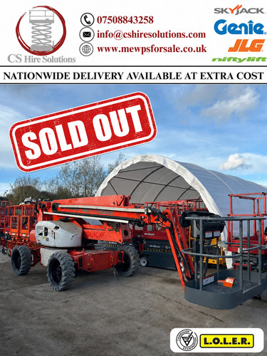 Nifty hr21 hybrid boom - boom, lift