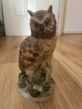 Owl Figurine. 9 Inches Tall