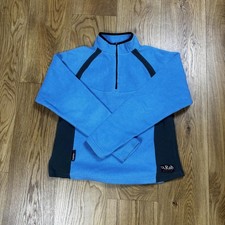 Rab Blue & Black Polartec