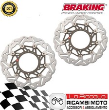 Pair Brake Discs Braking Wave