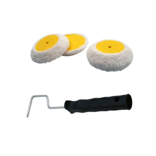 Wool paint roller corner edge - wool,