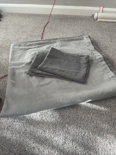 Grey reversible duvet - grey,