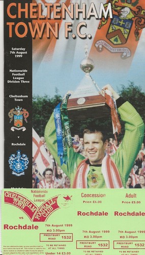 1999 cheltenham town v - 1999/00,