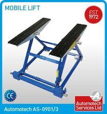 MOBILE SCISSOR LIFT / TILTING CAR LIFT RAMP / ADJUSTABLE WIDTH / 1500Kg Capacity