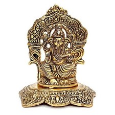 Golden Lord Ganesha Metal