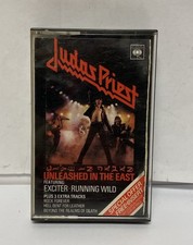 Judas Priest Unleashed In The East Cassette UK Plus 3 Extra Tracks VG+