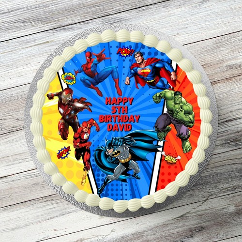 Superhero themed personalised - superhero,