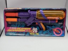 Vintage 1998 Larami Super Soaker XP90 Pulse Fire Squirt Gun Water Toy