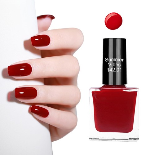 Red nail polish quick dry - nail,