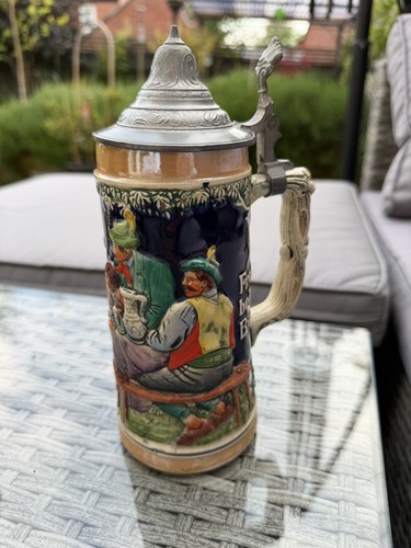 Vintage german beer stein - vintage,
