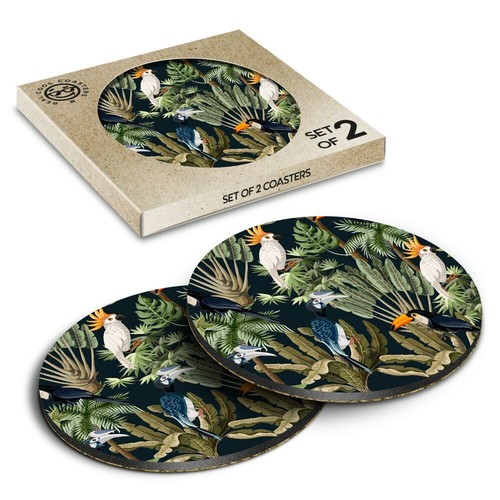 Boxed round coasters - 2,