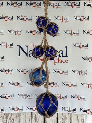 Glass cobalt blue fishing - blue,