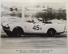SUNBEAM TIGER PHOTOGRAPH